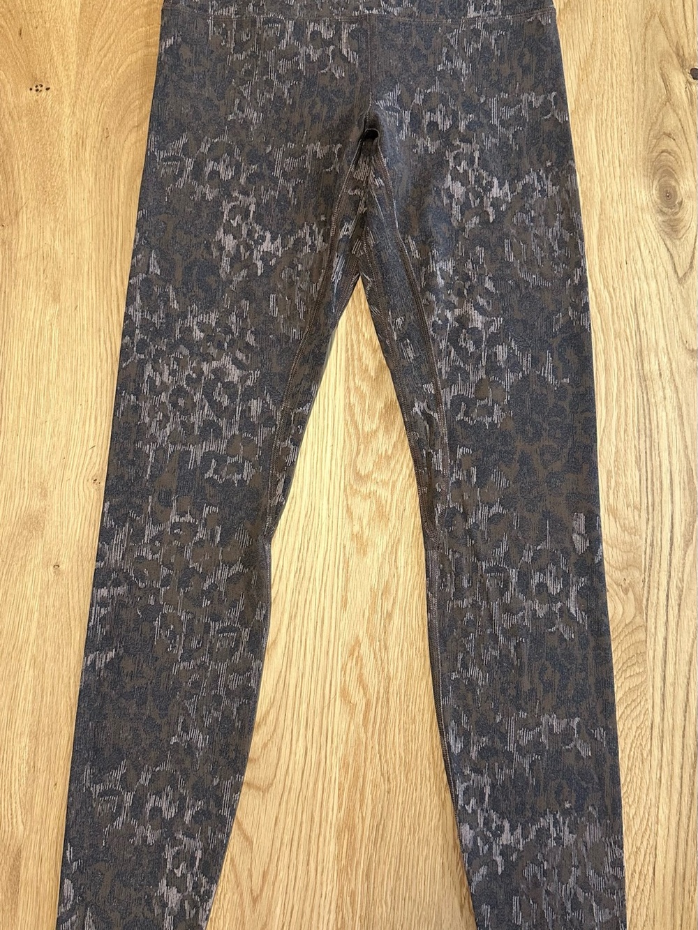 Lululemon Align High-Rise Pant 6/28" Inseam Lined Truleopard MAX Brown Multi - Picture 2 of 10